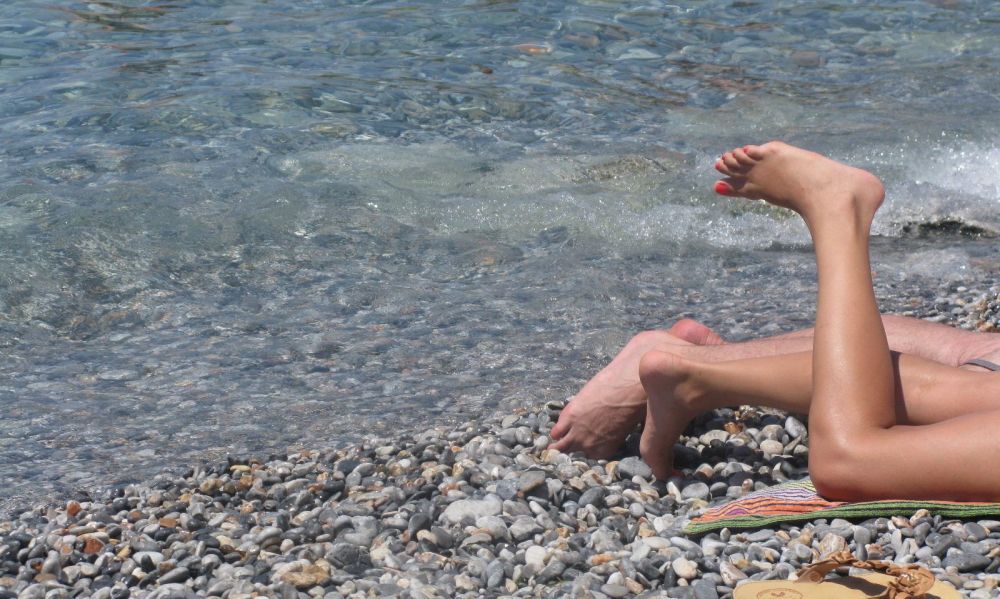 Nudist beach teen greece