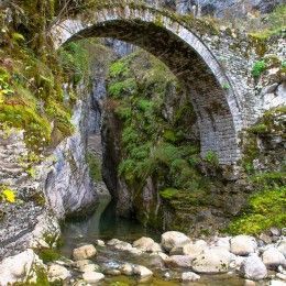 Vikos Gorge Old Stone Bridge