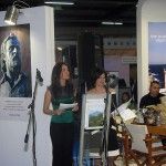 Greek journalists Chrysafgi Atsidakou and Fotini Makedonopoulou presented a series of events on the occasion of the 100 years since the birth of Greek poet Yiannis Ritsos (1909-1990) in Monemvasia.