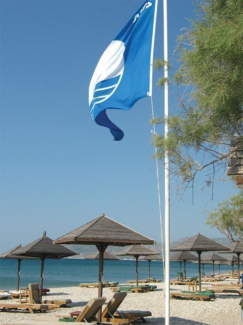 Blue Flag award revoked from nine Greek coasts, which are excluded from 2011 nomination