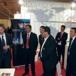 Culture and Tourism Minister Pavlos Geroulanos at the Kavaliero-Viajes stand. The stand won a special award from Helexpo and generally was one of the busiest at Philoxenia as many visitors wanted to be informed on the travel agency’s Christmas 2010 packages.
