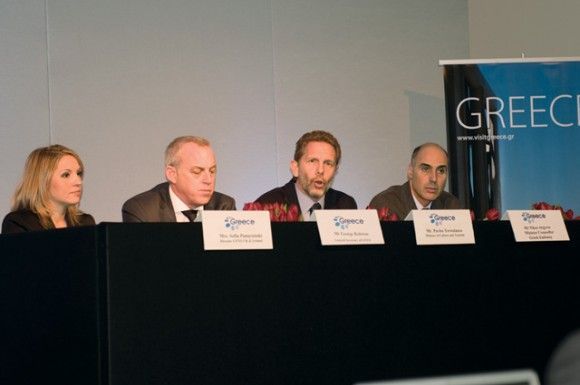 “We are entering a new era and it is very good that most parties will take on the burden of changes to be made in Greece,” Culture and Tourism Minister Pavlos Yeroulanos said during his press conference at the WTM when questioned in regards to political developments taking place in Greece at the time.