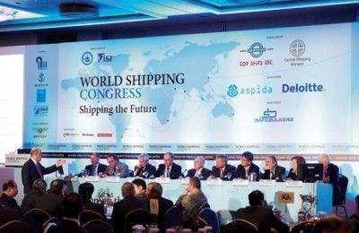 The World Shipping Congress,held at the Divani Apollon Palace in Kavouri, was organized by the Financial Times and Boussias Communications and held under the auspices of the International Chamber of Shipping and the International Shipping Federation.