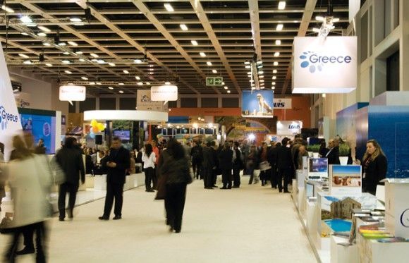 GNTO stand at ITB 2012.