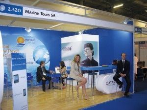 Greek travel agency Marine Tours SA specializes in corporate clients, shipping companies and VIP's and is a constant supporter of the shipping industry. Pictured is Vassia Avdela, Marine Tours commercial director.