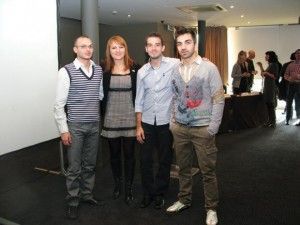 Organizers of the gay tourism conference held at the Les Lazaristes hotel in Thessaloniki.