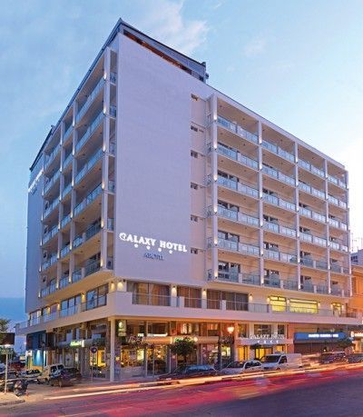 Airotel’s newest member, the fully revamped four-star Galaxy Hotel in Kavala.