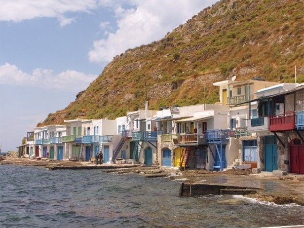 The brightly colored fishing village Klima, where the boathouses extend all the way to the small coast, is definitely worth a visit. The boathouses are known as “sirmata,” in reference to the wires boatmen use to haul their boats ashore.