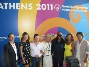 Special Olympics World Summer Games Athens 2011 opening ceremony press conference.
