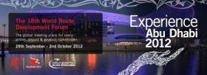 18th World Route Development Forum - Abu Dhabi 2012