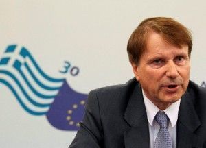 Horst Reichenbach, head of the Task Force of the European Commission in charge of providing technical assistance to Greece.