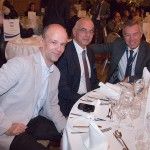 Yiannis Retsos, president of the Hellenic Federation of Hoteliers; Anastasios Liaskos, secretary general of the Tourism Ministry; and Andreas Andreadis, president of the Association of Greek Tourism Enterprises (SETE).