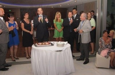 George Zermas, sales manager for Greece for Air France/KLM, welcomed SkyTeam guests and thanked them for their presence and support to the airline alliance over the past 10 years.