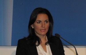 Greek Tourism Minister Olga Kefalogianni 