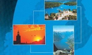 Wayfare Aviation Services' new brochure, which suggest every kind of tour to Scandinavian destinations.