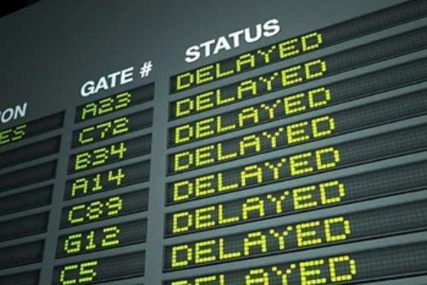 Delayed flights