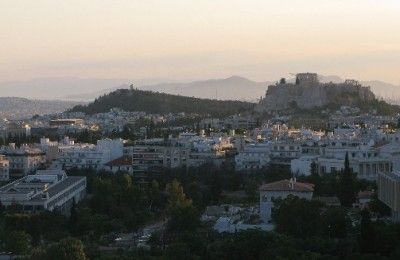 Athens from above.