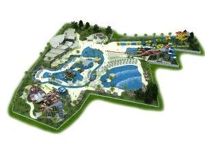 Thailand's "Santorini Water Fantasy" is set to open this spring in the Phetchaburi Province.