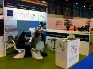 The Greek stand (Destsetters.com) within the Gay & Lesbian segment in last year's Fitur international tourism trade fair.