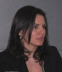 Greek Tourism Minister Olga Kefalogianni.