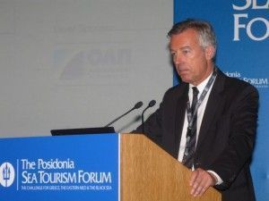 Andreas Andreadis, president of the Association of Greek Tourism Enterprises. Photo © GTP 