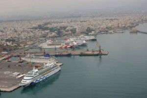 Heraklion Port.