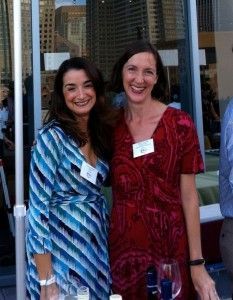 Christina Boutari with Tara Q. Thomas, senior editor of Wine & Spirits magazine.