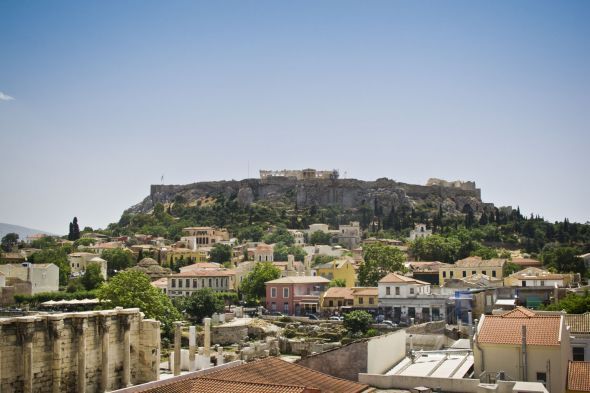 View of the Acropolis.