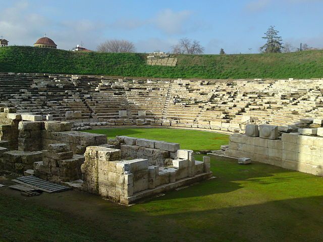 Ancient theater of Larissa.