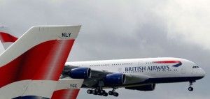 British Airways_A380-in-sky-landing