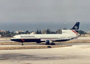 Archive photo of British Airways aircraft at Athens Hellinikon Airport (1986). Photo: Savvas Garozis