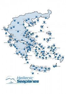 The design of the first phase of waterways in Greece by Hellenic Seaplanes.