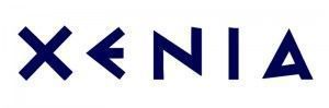 The logo of the Xenia hotels.