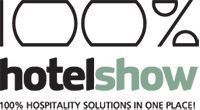 100% Hotel Show logo