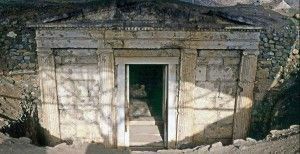 Vergina archaeological site, Royal tomb.