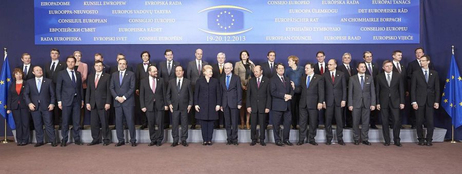 European Council family photo.