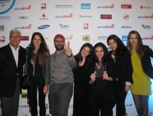 The Mozaik team celebrating their win at the recent Ermis Awards. Photo source: mozaik.com