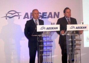 In 2013, Aegean Airlines transferred 8.8 million passengers, 300,000 more than originally estimated.