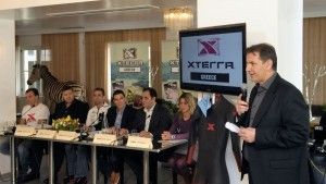 Press conference for announcing the 2nd XTERRA Greece Championship.