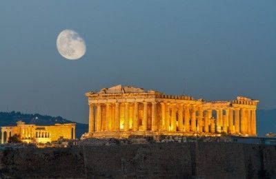 The Acropolis of Athens and the Parhenon