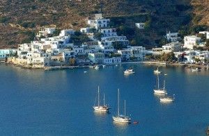 A coastal village on Amorgos. Photo © Egiali of Amorgos Trade Association