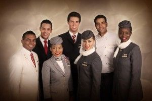 Etihad Airways employs over 4,000 cabin crew representing 110 nationalities. Photo © Etihad Airways