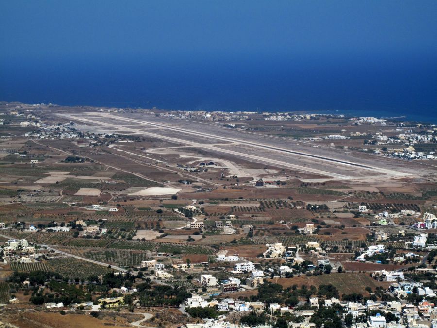 Santorini International Airport.