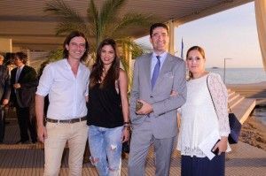 The 21st World Travel Awards (WTA) award ceremony will be hosted by Greek presenters Thodoris Koutsogiannopoulos and Mary Sinatsaki (right). They are pictured here with Kostis Katsakioris and Niki Fotiou from Divani Collection Hotels during a WTA media event.