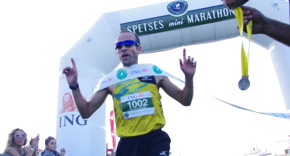 Spetses Mini Marathon 2014, 10K Run. 