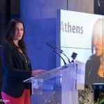 In her opening speech, Greek Tourism Minister Olga Kefalogianni referred to the very positive developments that   have taken place in Greek tourism this past year. She focused on the sector's prospects and future planning and   also spoke of enhancing the attractiveness of Athens in relation to the developments in aviation.
