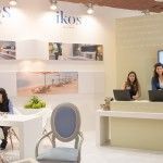 Ikos Resorts - Olga Kolivanova, sales & marketing manager, Eastern Europe; Artemis Andronikidou, e-Commerce manager; and Daisy Modiano, marketing manager.