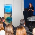 Christina Argyrou, Expedia's area manager for Greece and Cyprus, gave statistics on how Greece is standing up to its competitors during a workshop of the Greek National Tourism Organization.