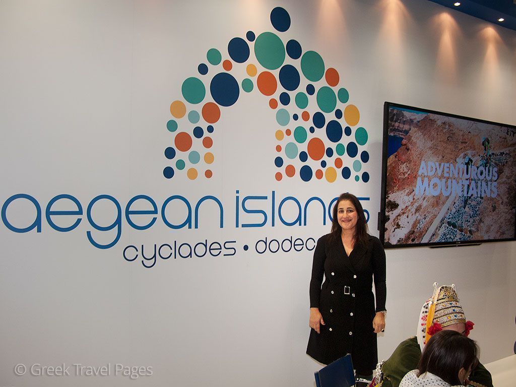 Marietta Papavasileiou, Vice Governor of Tourism for the Region of South Aegean.