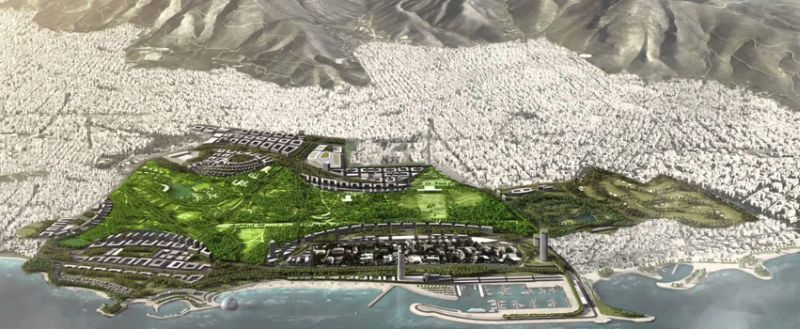 Hellenikon, Athens’ former airport complex, will become a metropolitan park.
